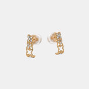 The Starburst J Hoop Earrings - thumb 5