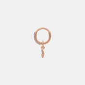 The Mariphelle Multi Pierced Hoop Earrings - thumb 7