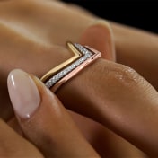 The Floy Chevron Ring - thumb 6