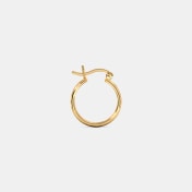 The Ardit Textured Hoop Earrings - thumb 7