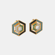 The Verissimo Solitaire Stud Earrings - thumb 4