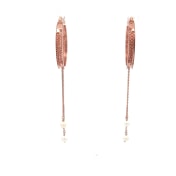 The Ernst Dangle Hoop Earrings - thumb 2