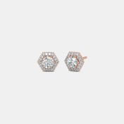 The Illume Solitaire Stud Earrings - thumb 1