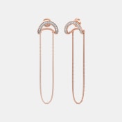 The Eclara Dangler Earrings - thumb 1