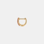 The Napua Multi Pierced Hoop Earrings - thumb 8