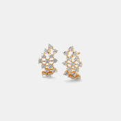 The Cherish J Hoop Earrings - thumb 1