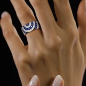 The Gladiolus Band Ring - thumb 2