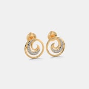 The Lyra Stud Earrings - thumb 6