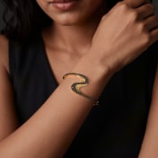 The Rust Aura Oval Bangle - thumb 3