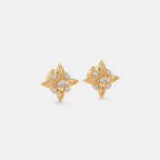 The Quilla Stud Earrings - thumb 4