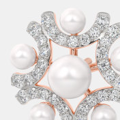 The Luna Shell Stud Earrings - thumb 5