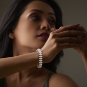 The Celesti Link Statement Bracelet - thumb 2