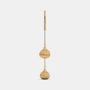 The Nova Drop Sui Dhaga Earrings - thumb 6