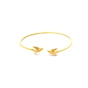 The Flying Birdie Twister Bangle - thumb 1