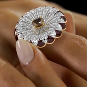 The Velvet Mosaic Statement Ring - thumb 4