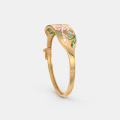 The Meadow Muse Oval Bangle - thumb 5