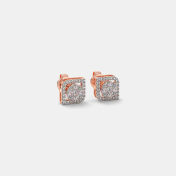 The Roundedge Stud Earrings - thumb 6