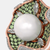 The Olivepearl Cocktail Ring - thumb 3