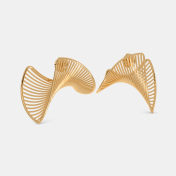 The Solvyra Orange Peel Earrings - thumb 4