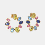 The Xyvarian Orange Peel Earrings - thumb 4