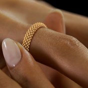 The Wovelle Band Ring - thumb 6