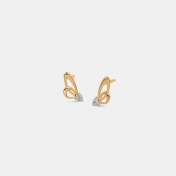 The Butterfly Bliss Stud Earrings - thumb 1