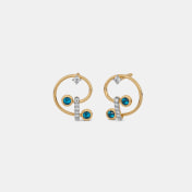 The Sandrine Stud Earrings - thumb 1