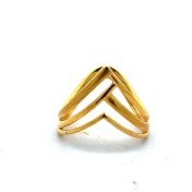 The Dorcas Chevron Ring - thumb 2