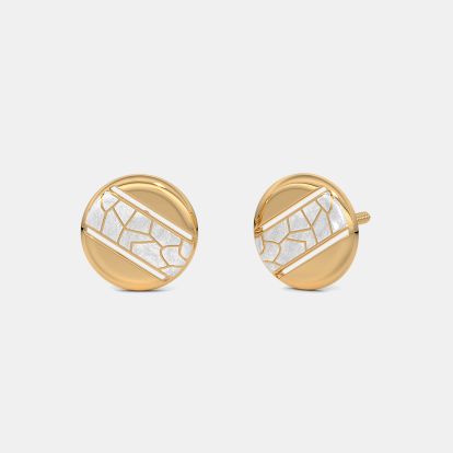 The Pearl Fragment Stud Earrings - image 1