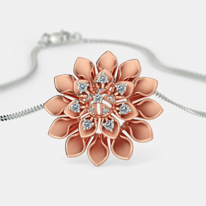 The Delicate Dahlia Pendant