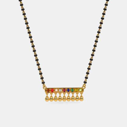 The Mythili Navaratna Mangalsutra Pendant