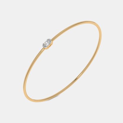 The Kalilae Solitaire Bangle