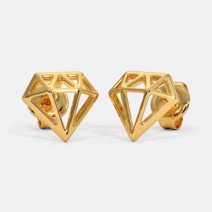 The Shiny Diamond Kids Stud Earrings