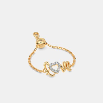 The Love Letter Slider Ring