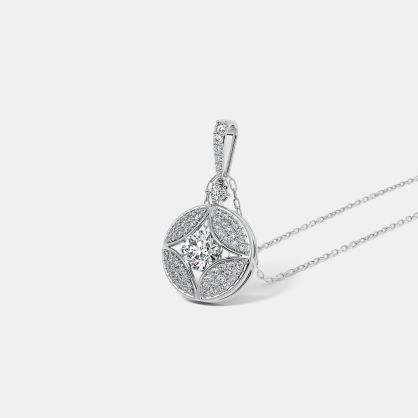 The Olivena Solitaire Pendant