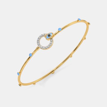 The Lucky Evil Eye Toggle Bangle