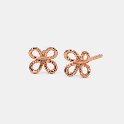 The Ilaria Multi Pierced Stud Earrings