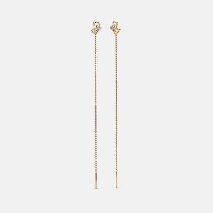 The Judee Multi Pierced Sui Dhaga Earrings