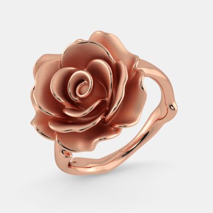 The Blooming Rose Ring