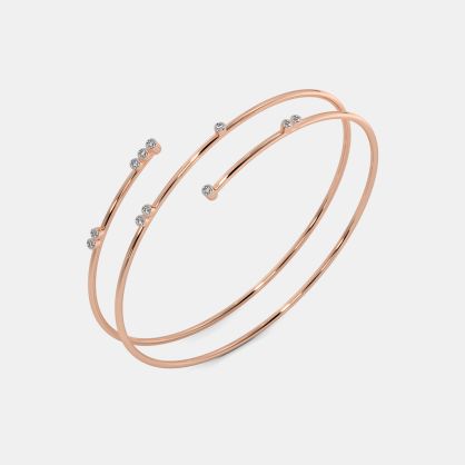 The Blingy Twister Bangle