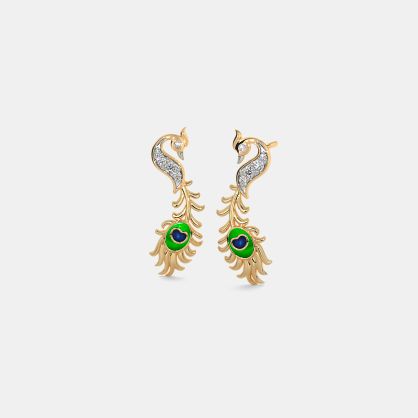 The Majestic Feather Earrings