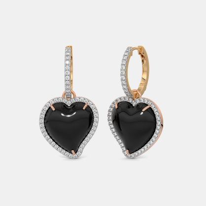 The Runelithra Dangle Hoop Earrings