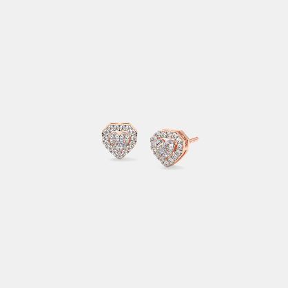 The Combiheart Stud Earrings