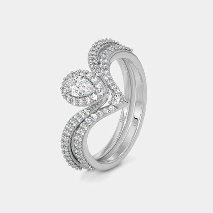 The Aimer Bridal Ring Set