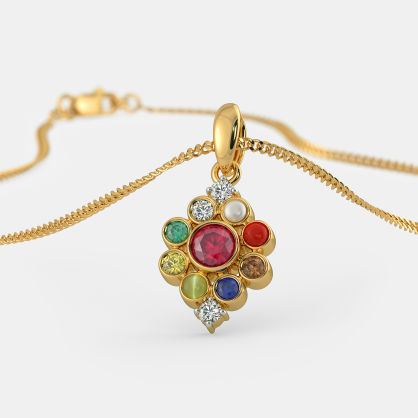 The Rajkanya Navaratna Pendant