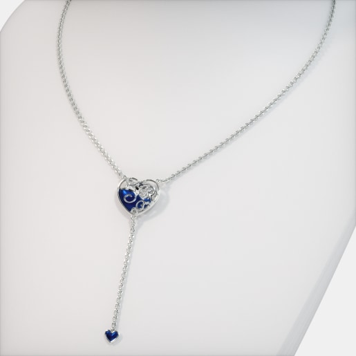 Buy White Gold Necklaces Online 