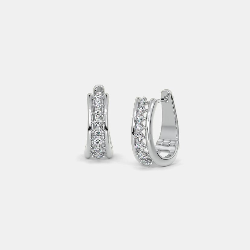 The Iris Huggie Earrings - image 1