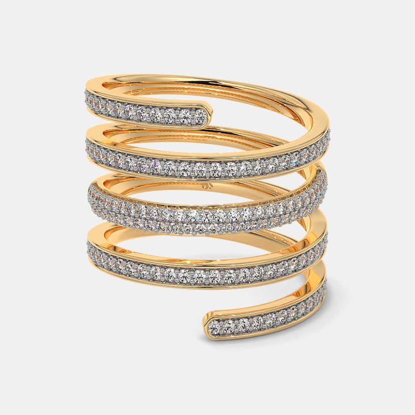 The Glorea Spiral Ring - image 6