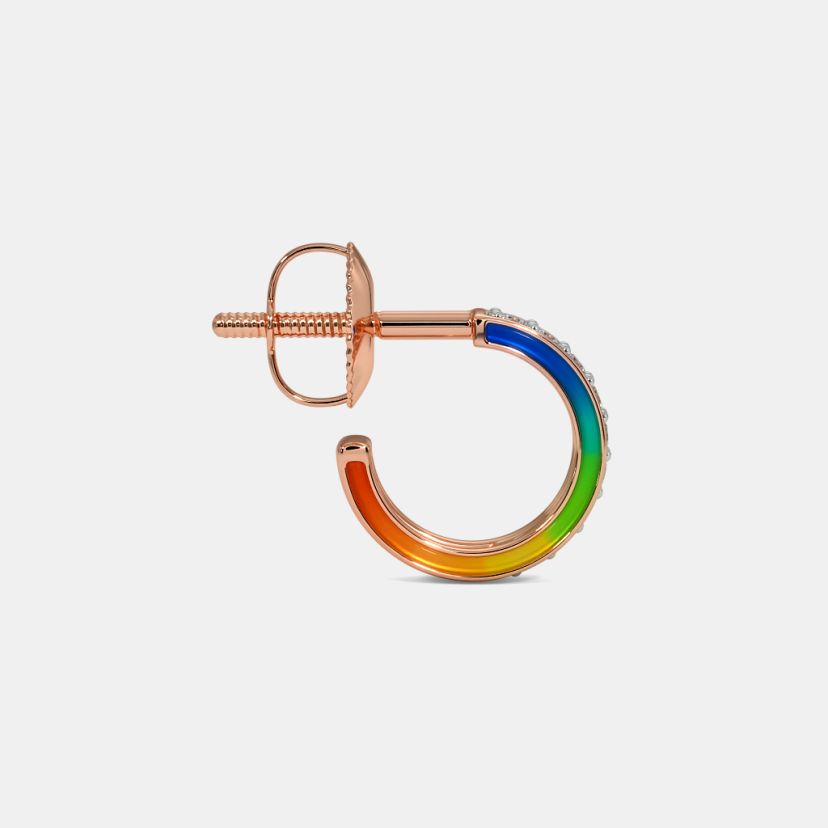 The Cedra Huggie Earrings - image 7