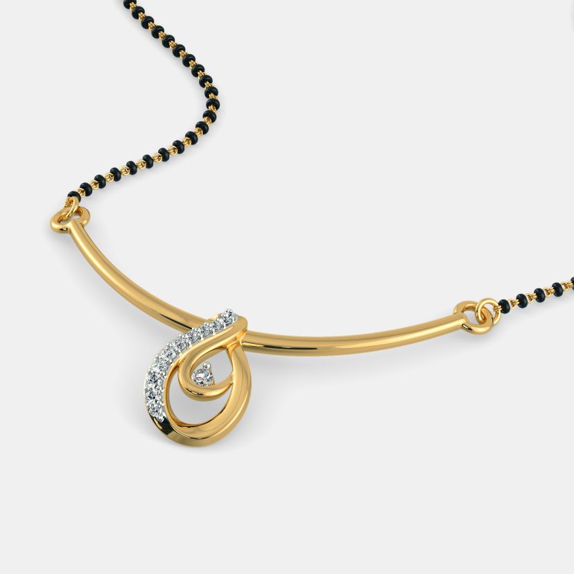 The Aheli Mangalsutra Pendant - image 8